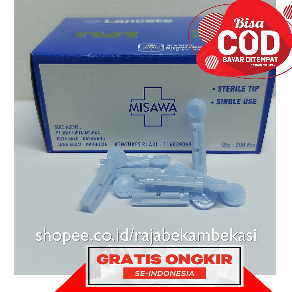 Jarum Bekam Misawa 1 Box isi 200 Pcs / Jarum Bekam Made in Japan Misawa