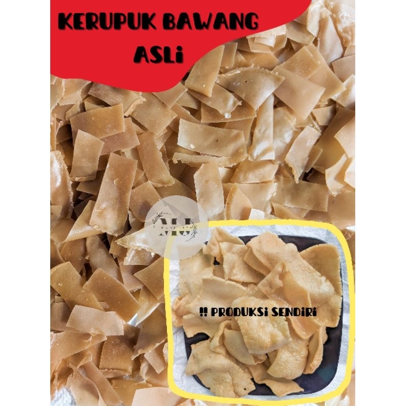 

[1Kg] Krupuk Bawang | Kerupuk Ketumbar | Kerupuk Mentah | Kerupuk Bawang Mentah