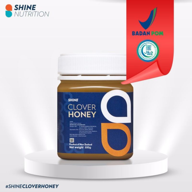 

shine clover honey Selandia Baru