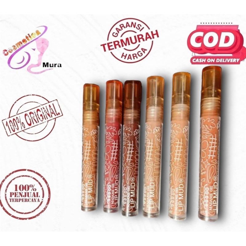 madame gie lip mud series || lip mud madame gie