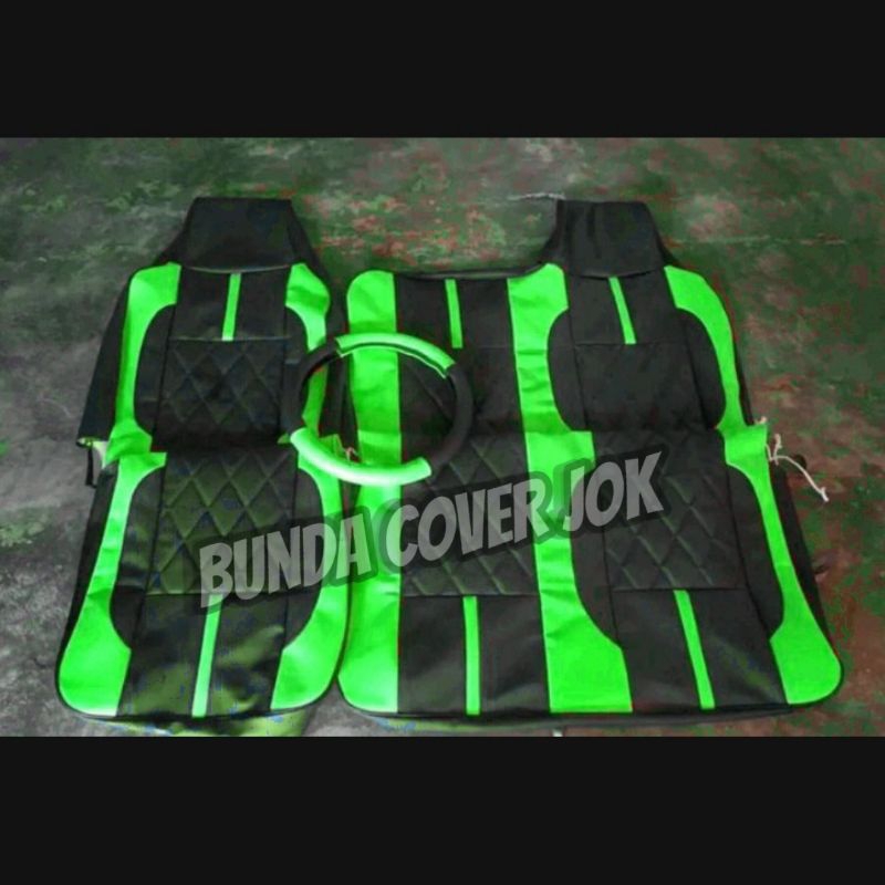 sarung jok mobil canter, dyna, dutro, ragasa empuk fi tambah busa gratis sarung setir