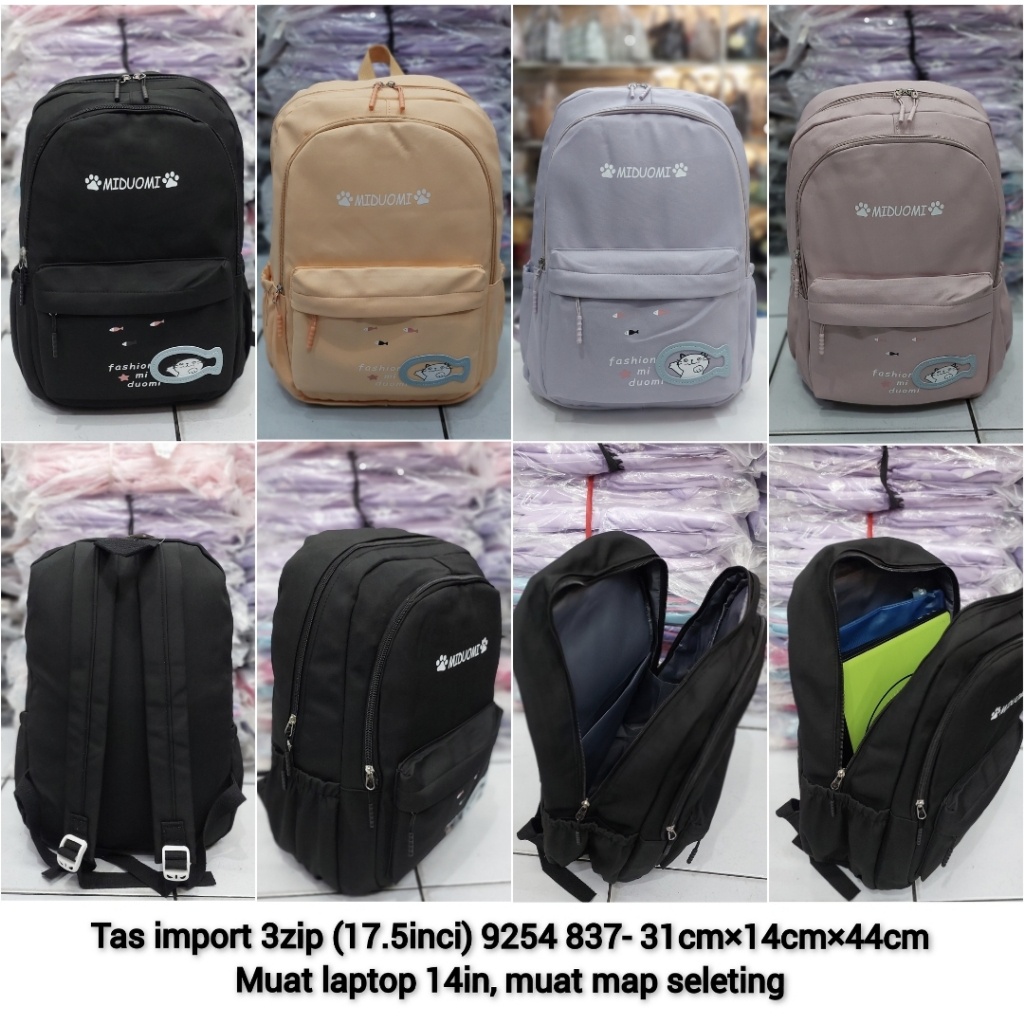 Tas ransel sekolah import SD smp anak perempuan