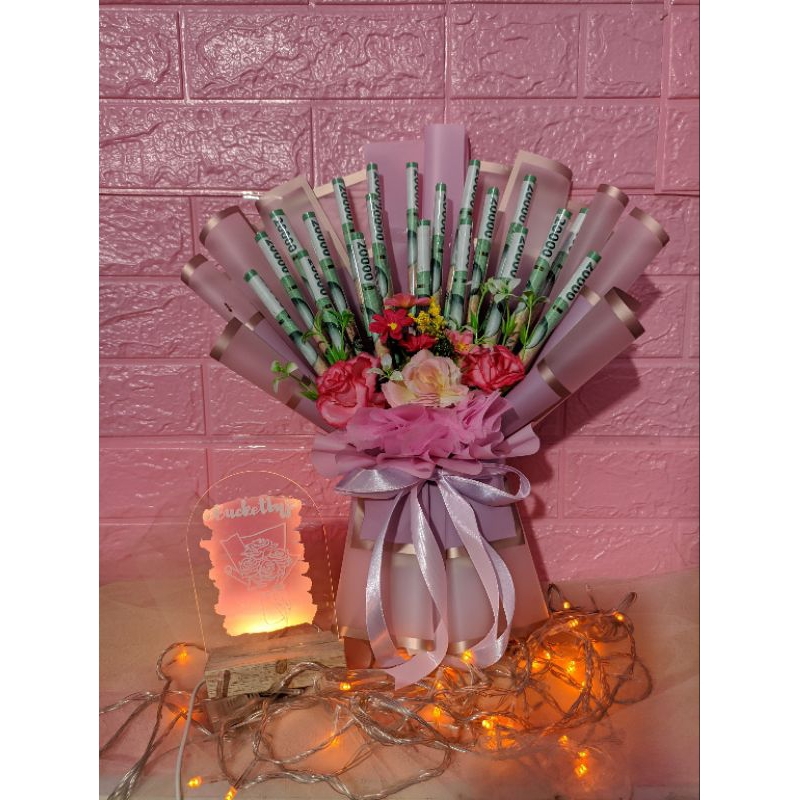 Money Bucket Gulung 20 Lembar Uang