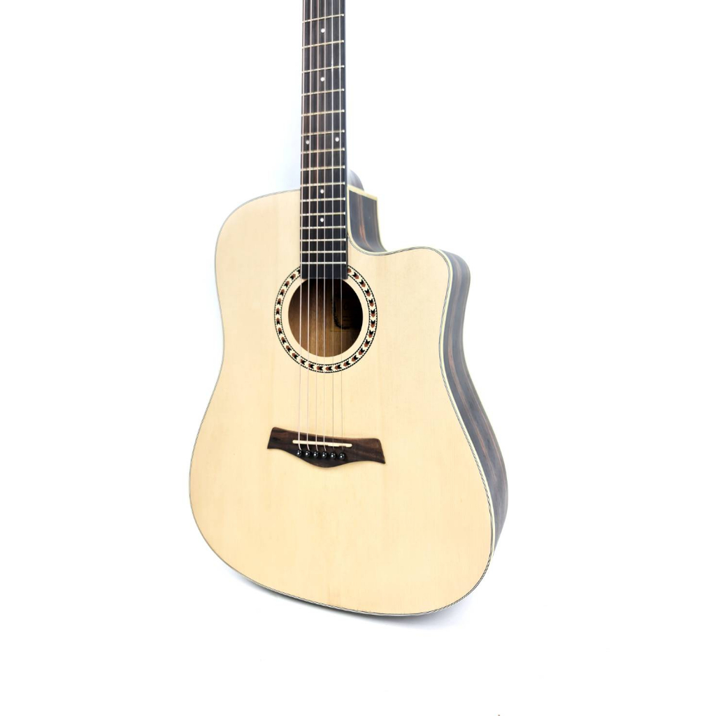 Gitar Akustik Merk Cowboy Original Tipe GWC-500 NT Spruce Solid Trusrod Senar String Murah Jakarta