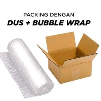 

EXTRA KARDUS + BUBBLE WRAP [PACKING EXTRA SAFETY]