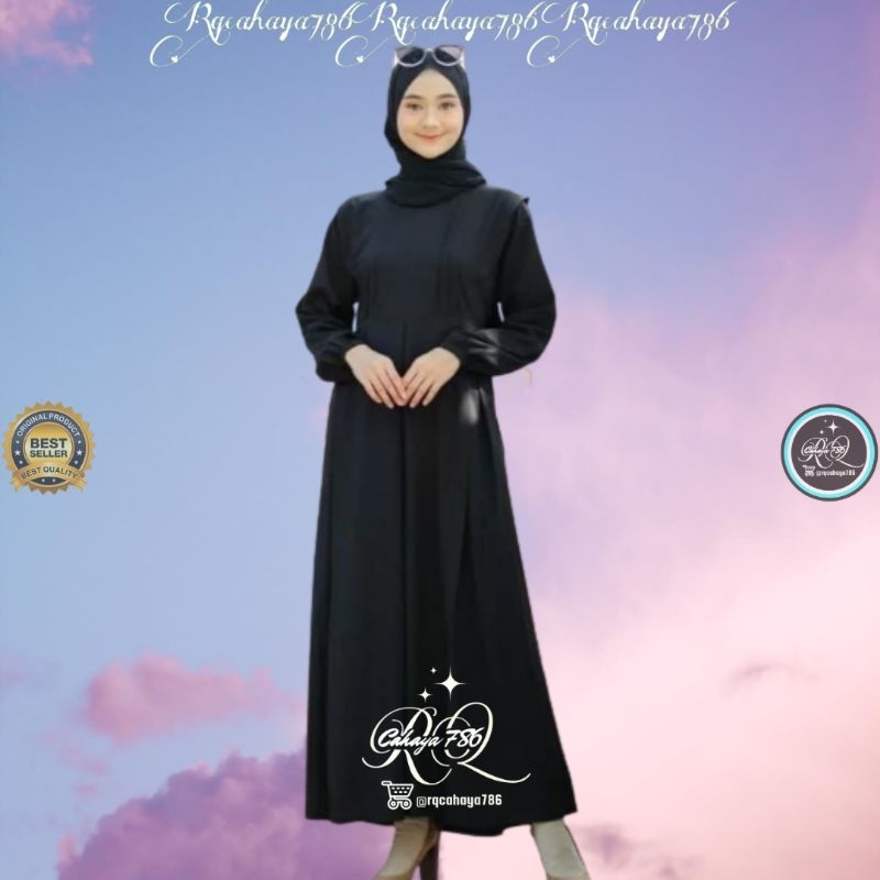 Gamis Remaja Perempuan Terbaru THANISA DRESS BUSUI Gamis Trendy Terlaris Elegan Pesta Acara Mewah