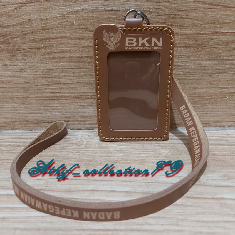 

Tempat Id Card Kulit BKN Holder Id Card BKN
