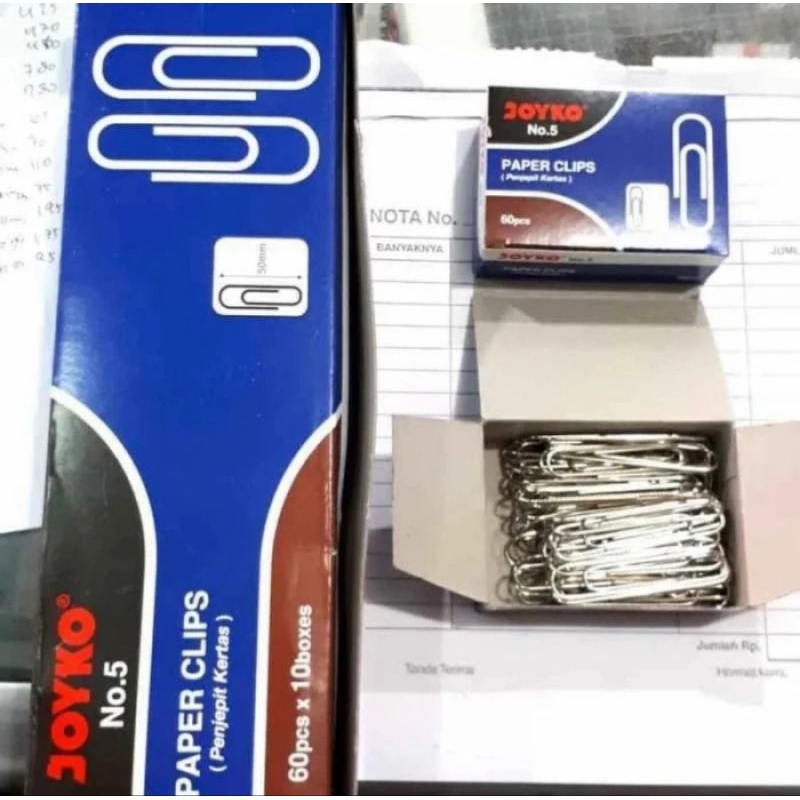 Paper Clip No.5 (Besar) / Trigonal Clip No.5 / Pack