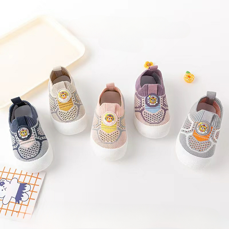 Sepatu Anak Bahan Rajut/ Sepatu Slip on/ Sepatu Bayi Anak IMPORT SP22-LYME