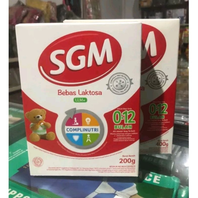 SGM LLM BEBAS LAKTOSA LLM 0-12 BULAN