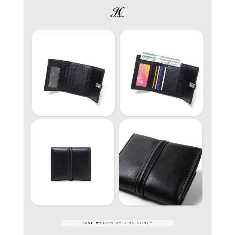 Jimshoney - JANE Wallet Dompet Lipat Free Box Exlusive