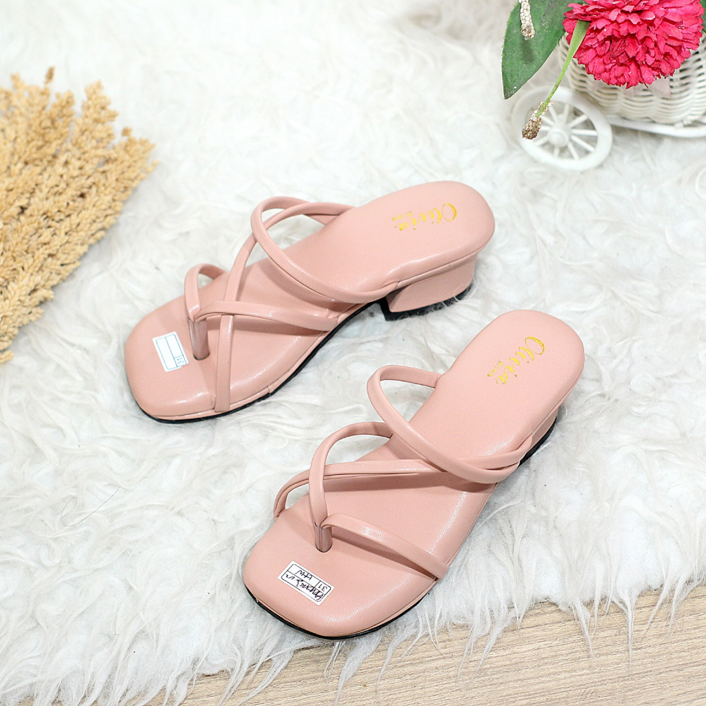 Sandal heels anak perempuan hak tahu uk 31/35 - AMOR KIDS 02