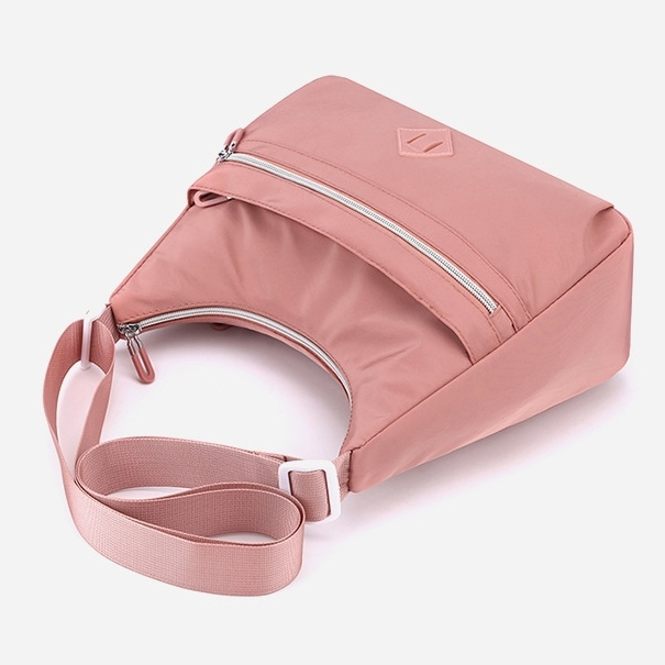 TAS SELEMPANG WANITA ANTI AIR IMPORT KEKINIAN PINK BRANDED BAGARIA TA830P3 PREMIUM SLING BAG KOREA BATAM MURAH TERBARU CEWEK CASUAL REMAJA SHOULDER BAHU SIMPLE FASHION