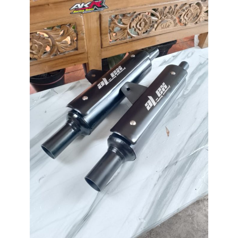 Slincer knalpot kawasaki w175 pnp leher original w175...