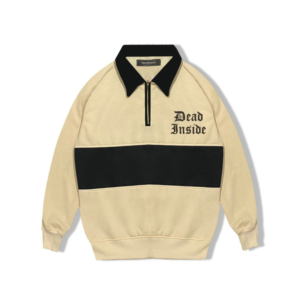 Crewneck Rugby Wanita Pria Somthing Edition Trendy Casual Unisex Good Brand Quality Stylish
