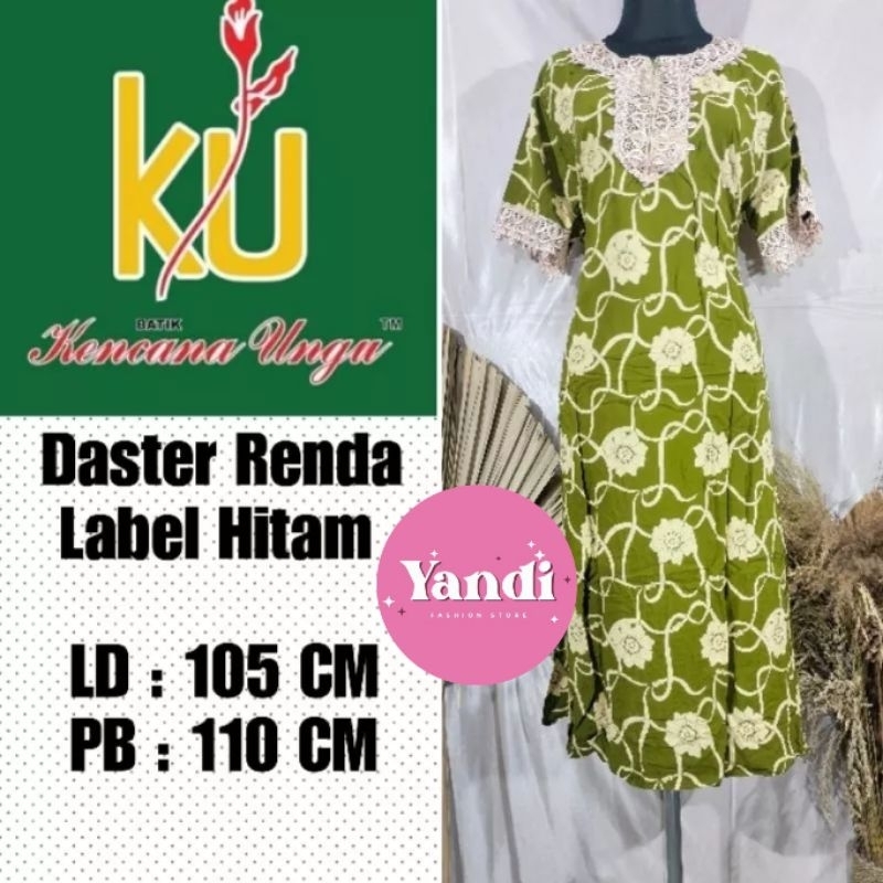 KENCANA UNGU ORI DASTER RENDA / DASTER ARAB LD 105CM  LABEL HITAM