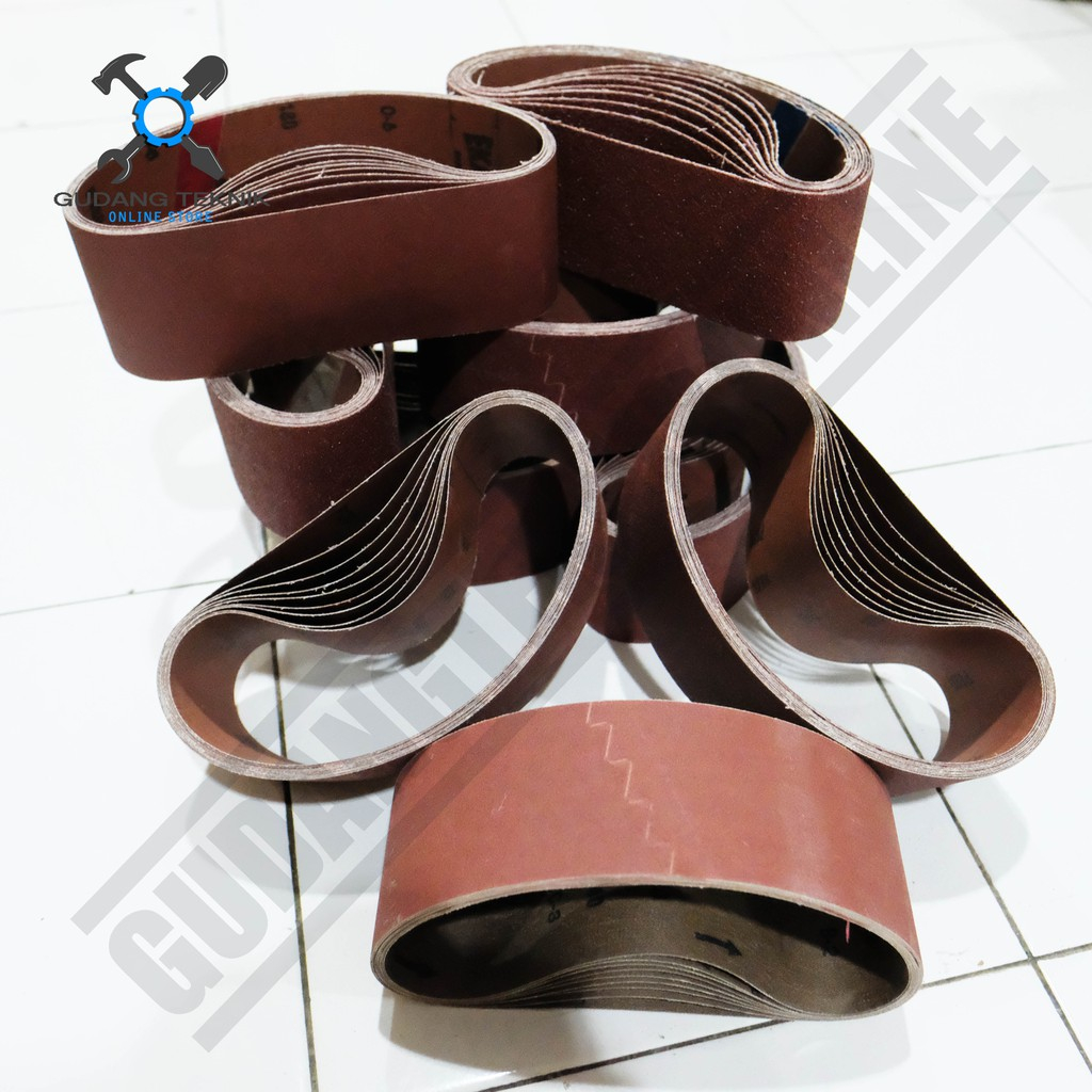 Amplas Sabuk Belt Sander 075 x 533 Grit 40 60 80 100 120 150 180 240 320 400 EKAMANT / Kertas Amplas Belt Sander Grit 40 Grit 60 Grit 80 Grit 100 Grit 120 Grit 150 Grit 180 Grit 240 Grit 320 Grit 400 EKAMANT