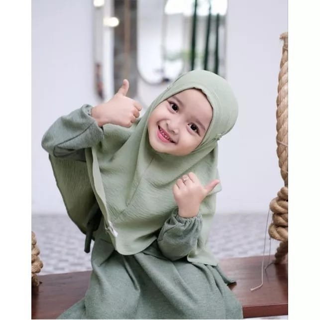 BERGO ANAK [TK&amp;SD]  CRINKLE AIRFLOW