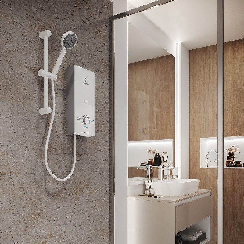 ARISTON - Instant Water Heater -Aures Premium 2400 Watt (Tanpa Tangki)