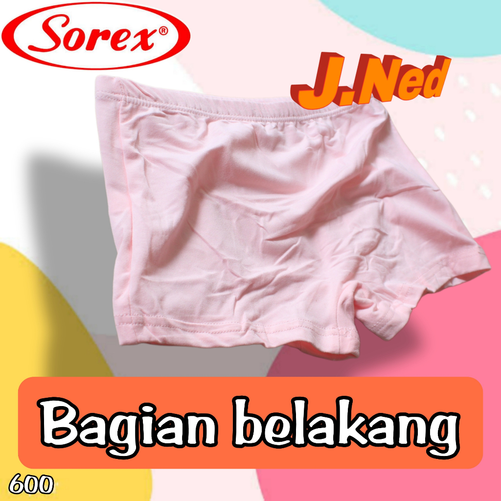 J600 CELANA DALAM ANAK PEREMPUAN SOREX USIA 2 SAMPAI 9 TAHUN