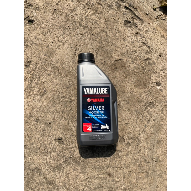 oli yamalube silver 20W - 40 semi synthetic yamalube silver oli bebek yamaha