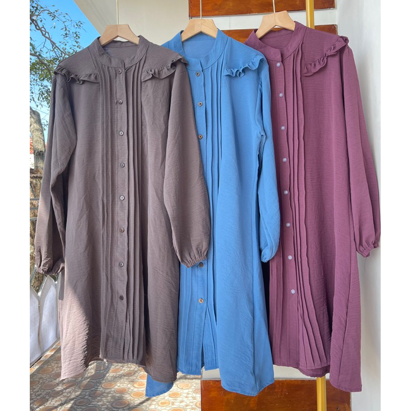 LONG TUNIK MIRANDA CRINKEL AIRFLOW PREMIUM