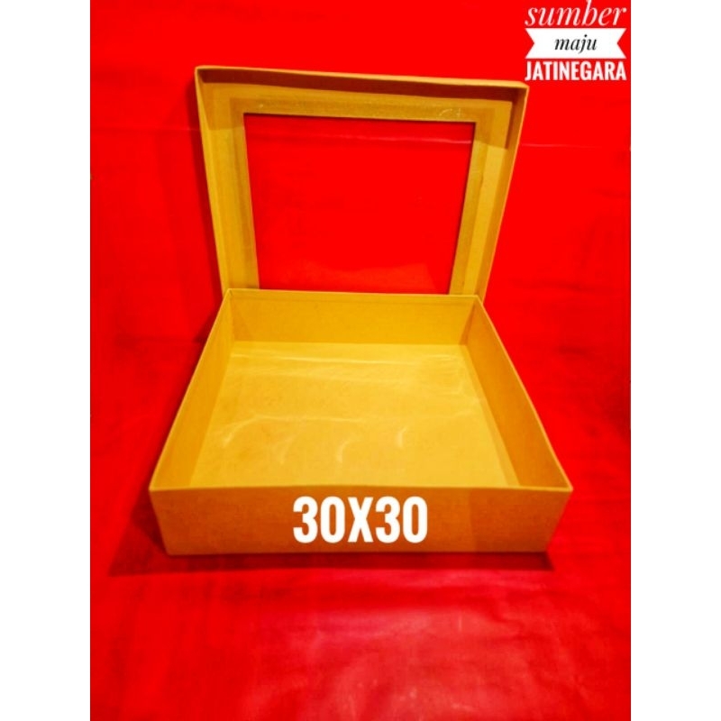 

Hard box/box kado/box rigit/box bawaan/box keras ukuran 30x30x8cm