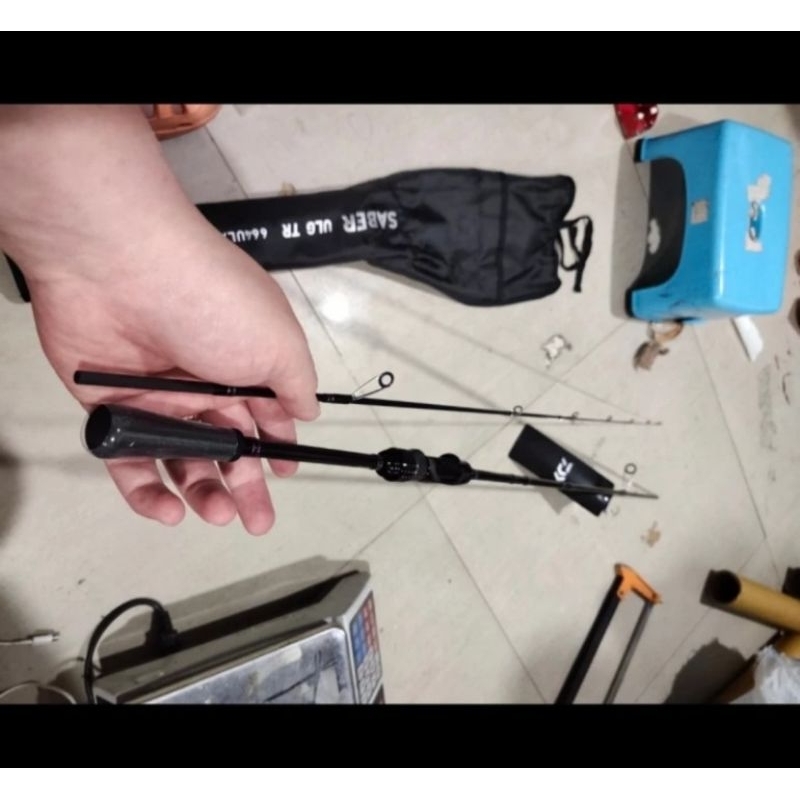 joran daiwa saber 664 atau 704 joran ultralight carbon