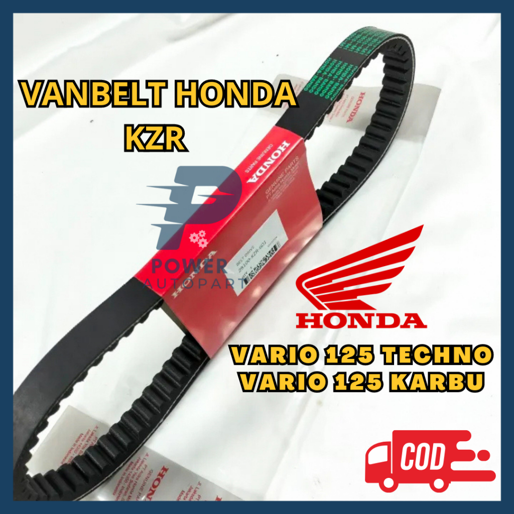 VANBELT V-BELT HONDA VARIO 125 KARBU, VARIO 125 TECHNO KUALITAS ORIGINAL - KZR