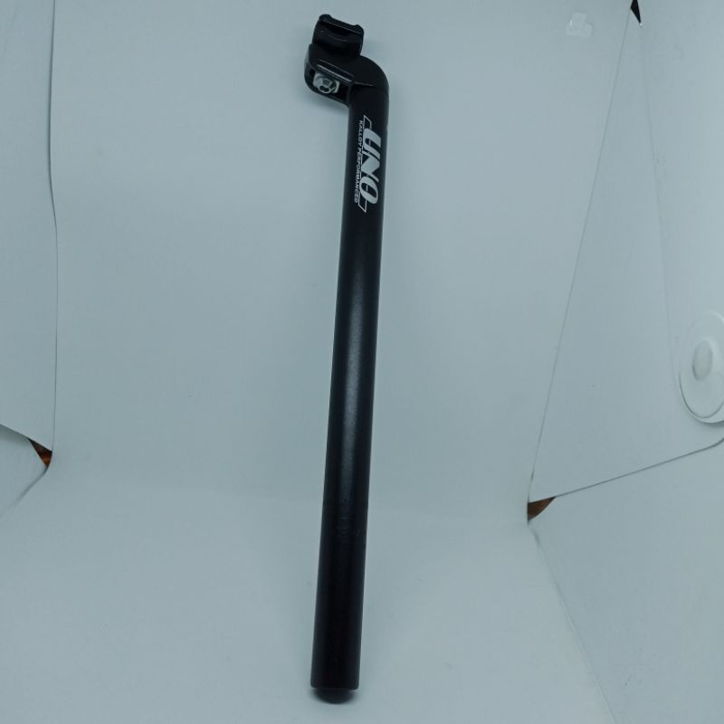 Uno Seatpost Tiang Sadel Saddle Sepeda 28.6 x 400mm Alloy Original