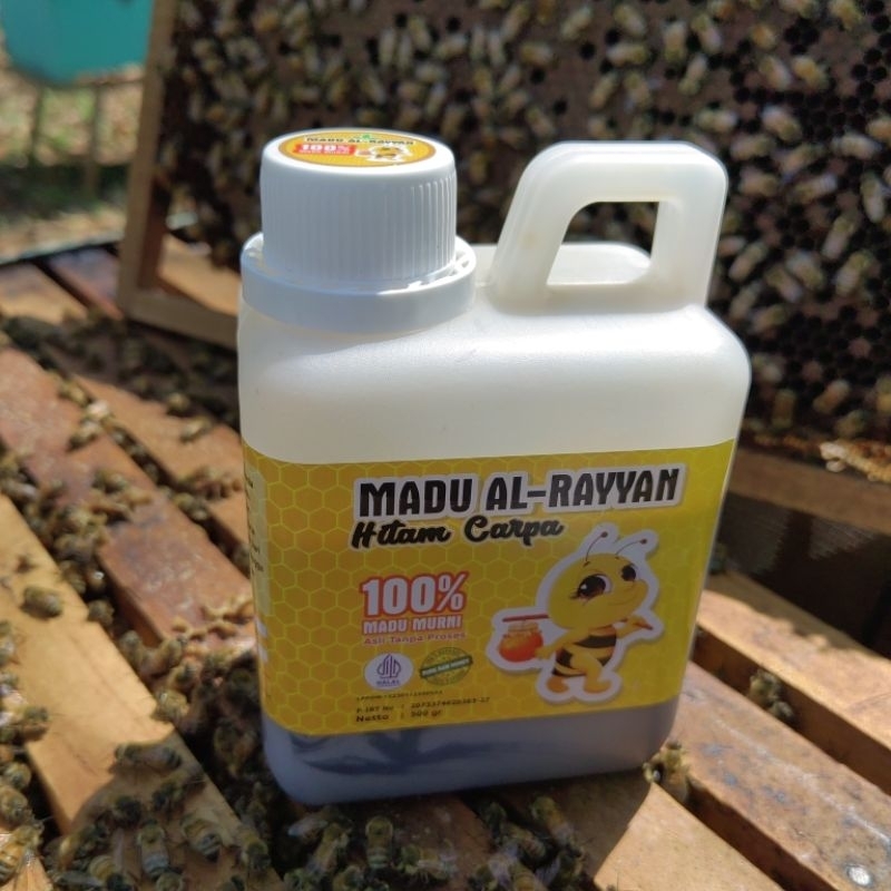 Madu Hitam Raw Honey 500gram | Madu Murni Madu Al-Rayyan