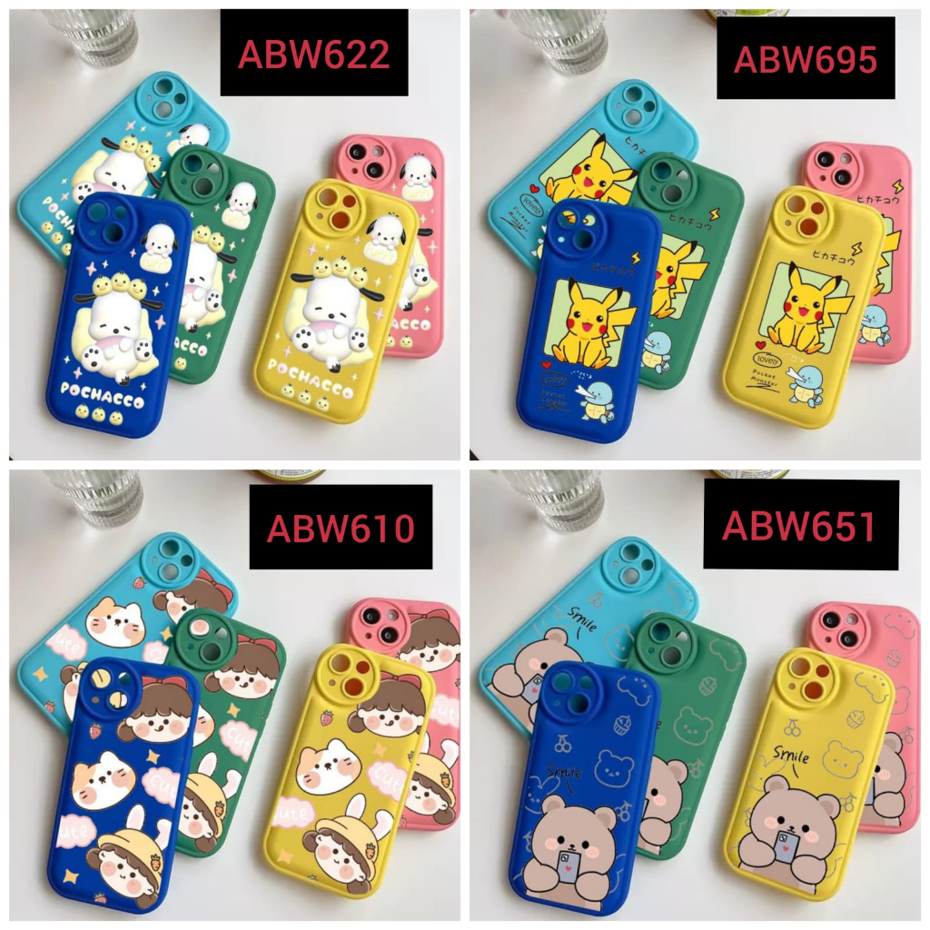 CASE AIRBAG MOTIF KARAKTER VIVO S1 S1 PRO Y01 Y02 SOFTCASE MOTIF - BD