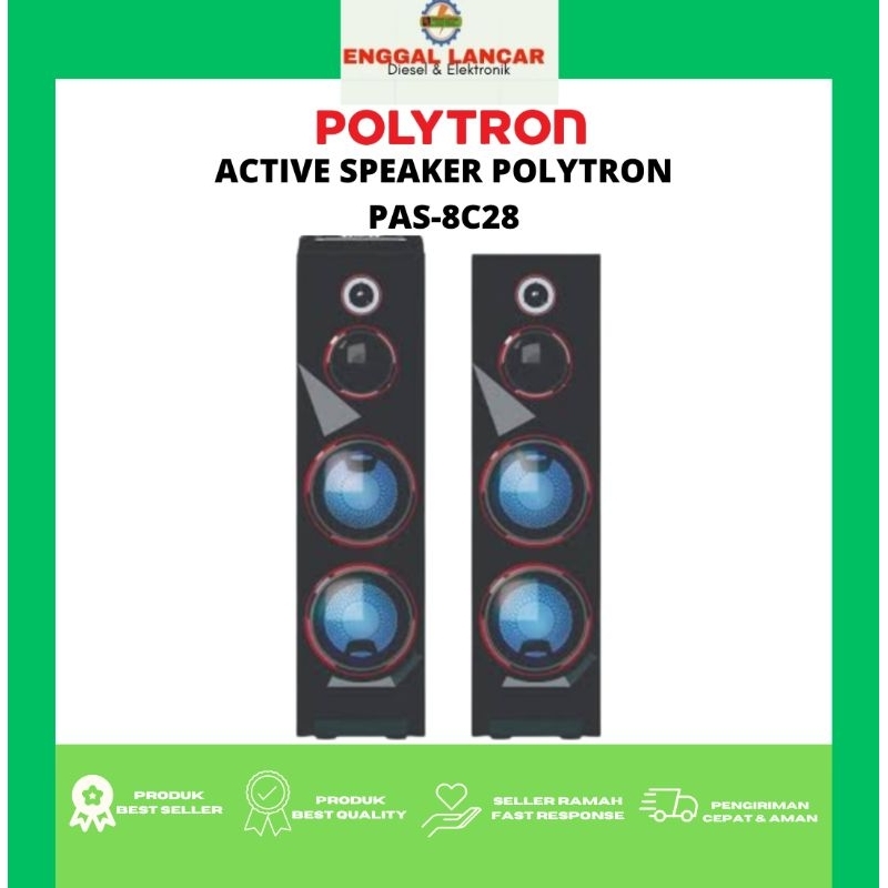 ACTIVE SPEAKER POLYTRON PAS-8C28