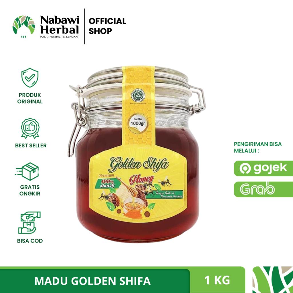 

Madu Golden Honey Shifa 1 Kg dan 500 Free 200 Gr