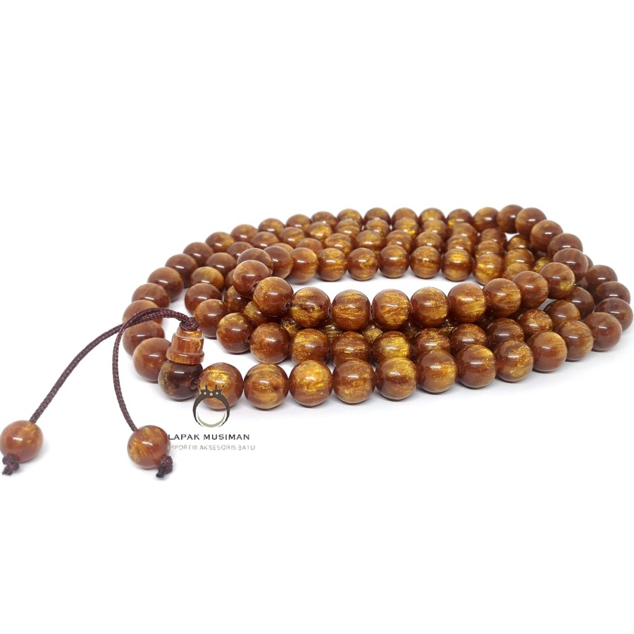 Tasbih Buddha Kayu Tali Arus Import 108 Butir