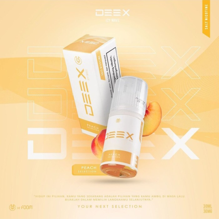 FOOM DEEX PEACH SELECTION 30ML 30MG