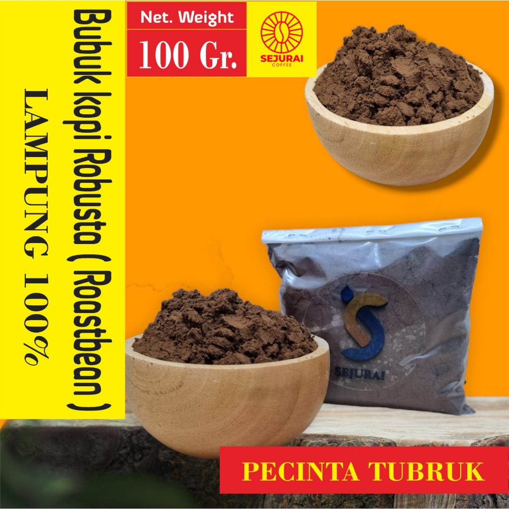 

Kopi bubuk Robusta Lampung original murni kopi tubruk