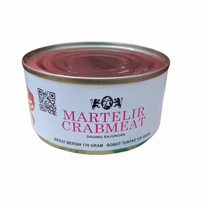 

Martelir crabmeat daging rajungan 170 gr