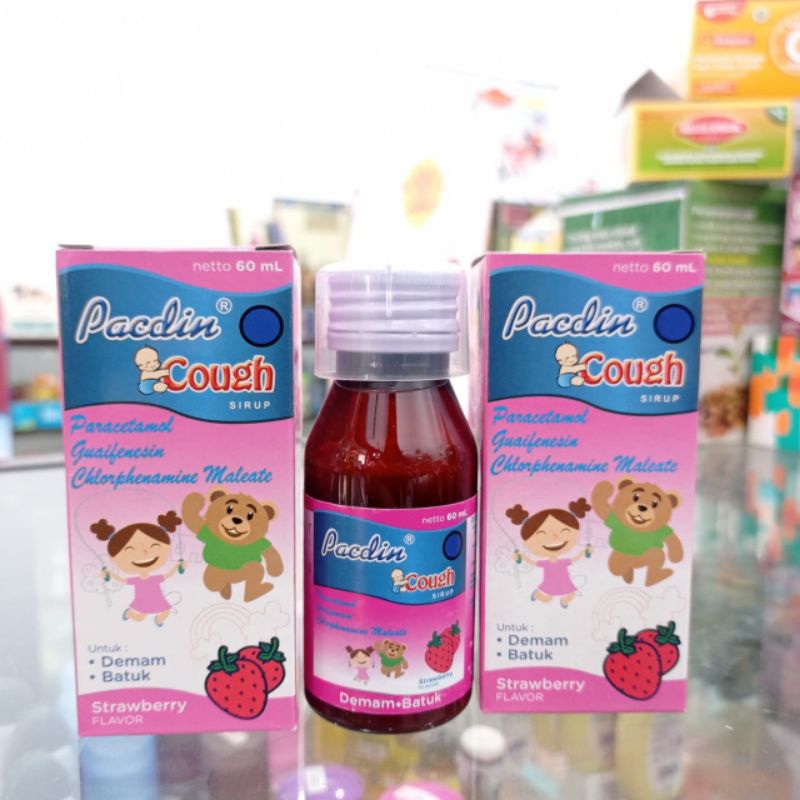 

PACDIN BABY COUGH RASA STRAWBERRY SIRUP 60 ML