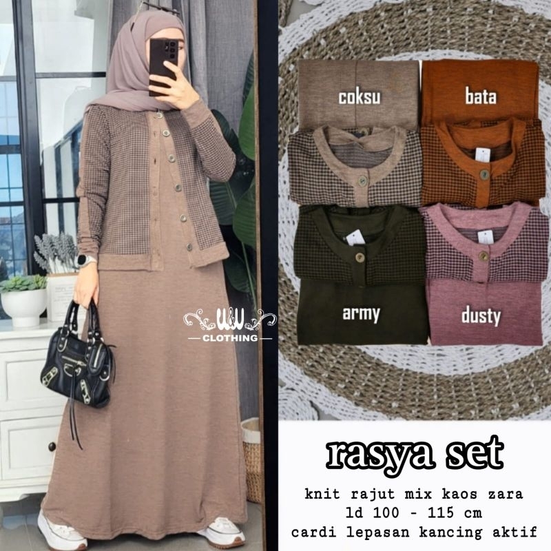 RASYA SET ORIGINAL PRDOUK BY W&amp;W