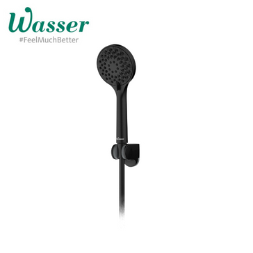 Shower Tangan Hitam Hand Shower Set Black Wasser SHX-577