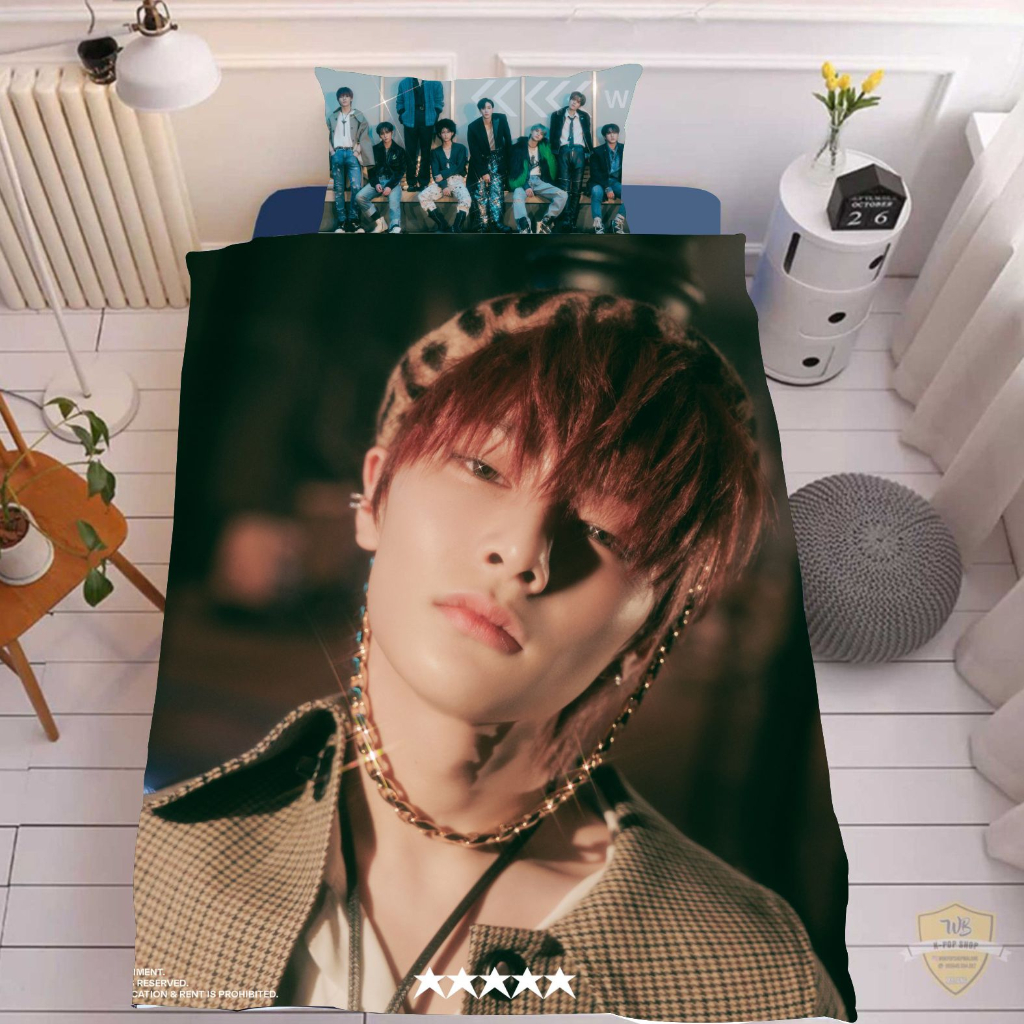 SELIMUT STRAY KIDS 5Star UNLOCK BISA CUSTOM GAMBAR