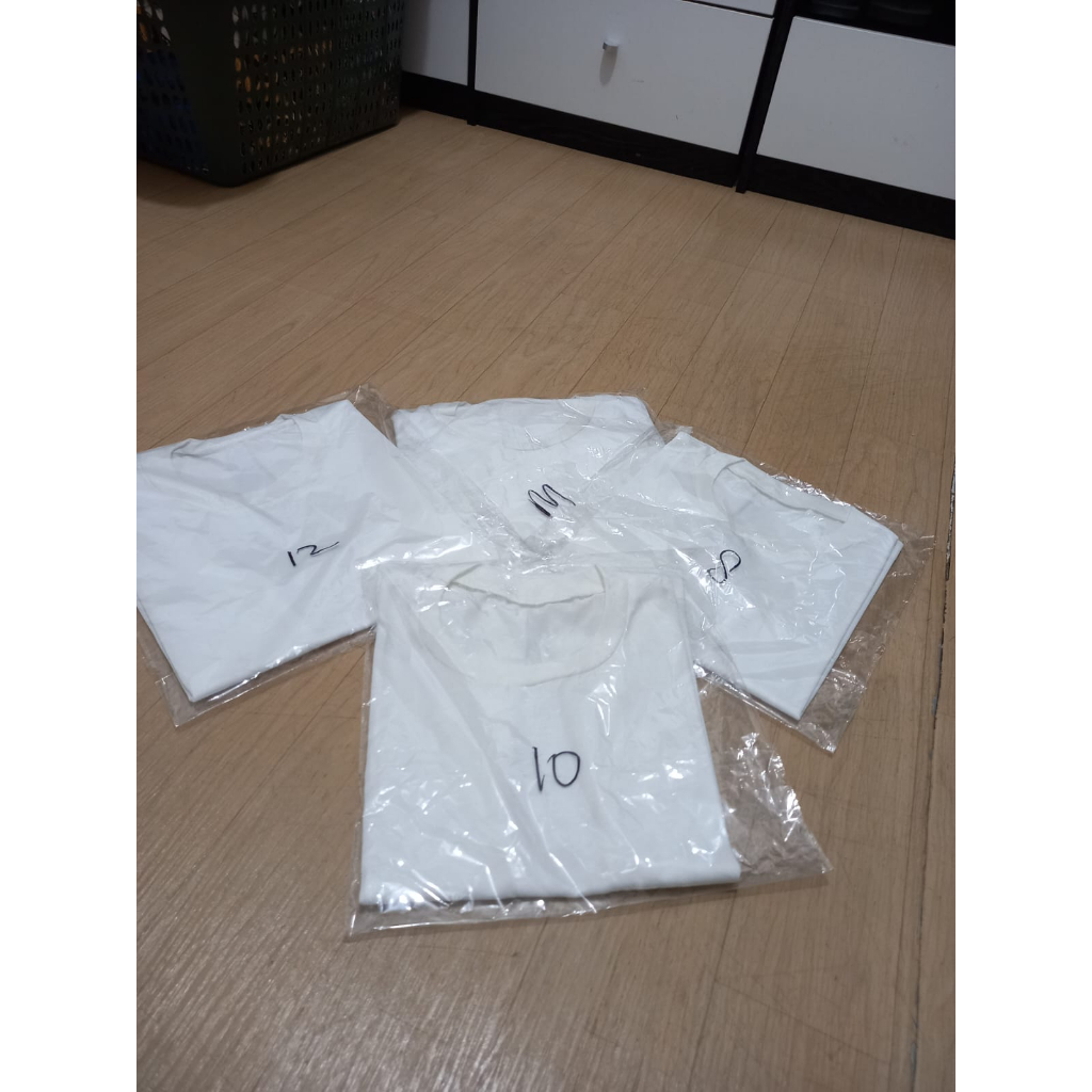 Kaos Putih Polos Anak Dan Dwasa T Shirt Polos Putih