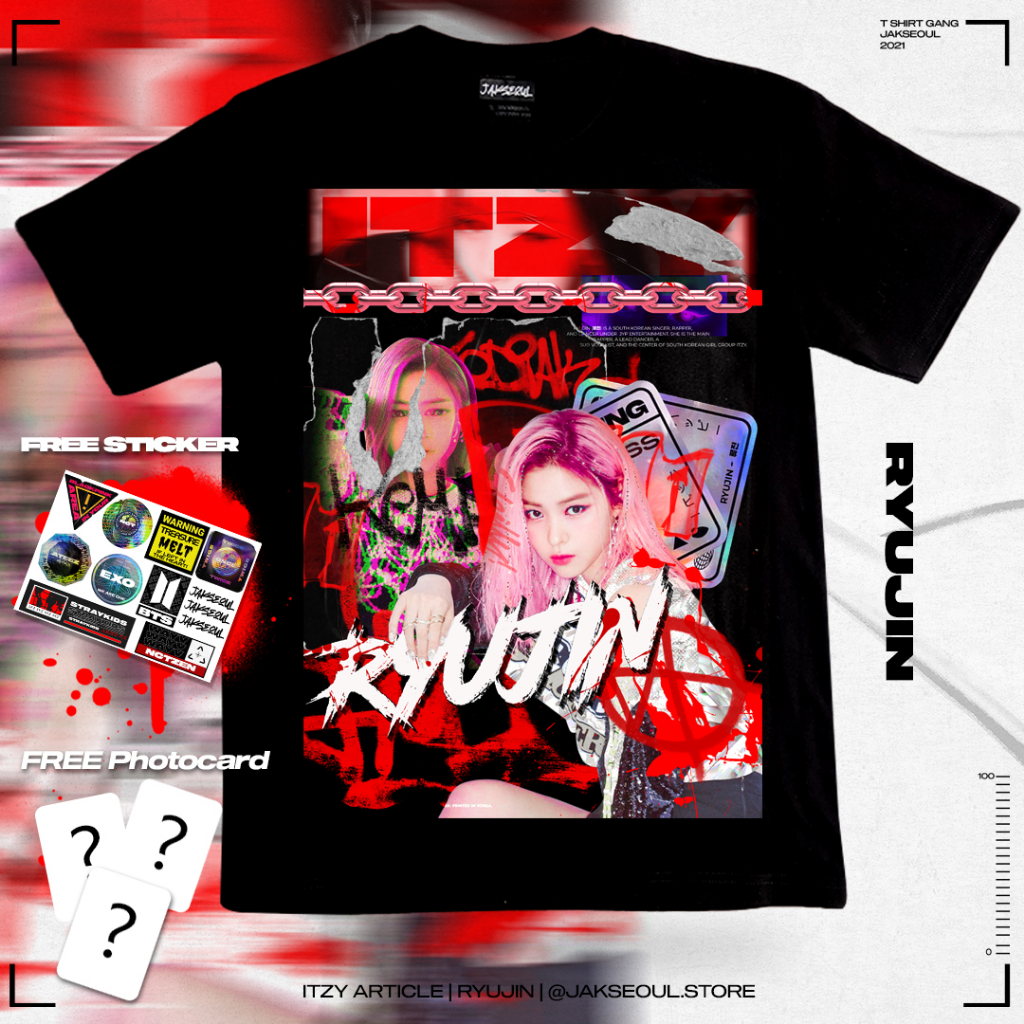 ITZY Ryujin tee by Jakseoul