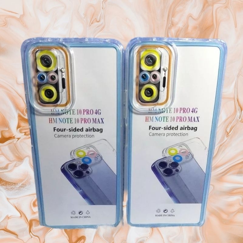 Softcase case slikon kondom bening terbaru type Hp REDMI NOT 10 PRO CLEAR BAG SPACE TPU pelindung camera