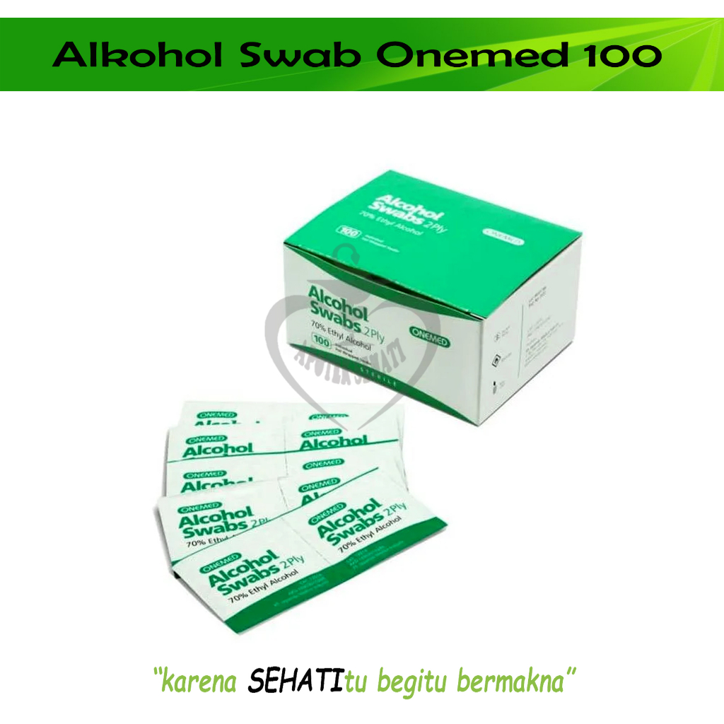 ALKOHOL SWAB ONE MED / Antiseptik / Anti Bakteri