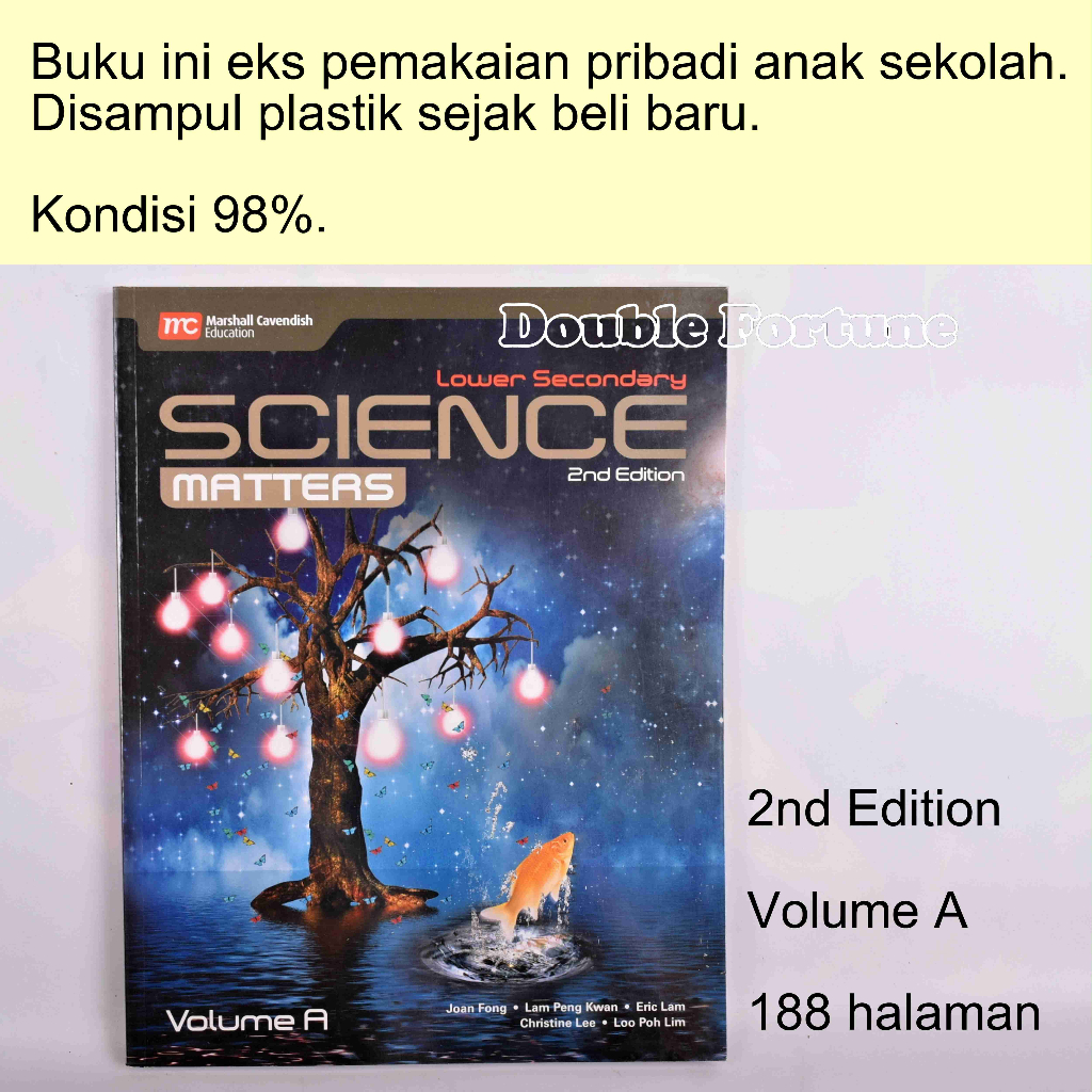 SCIENCE MATTERS  2nd EDITION   LOWER SECONDARY   BUKU IMPORT  TEXTBOOK &amp; PRACTICAL BOOK   MARSHALL CAVENDISH BUKU IMPORT