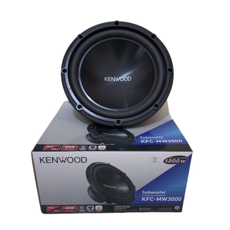 Subwoofer kenwood kfc-mw3000 subwoofer 12 inch kenwood kfc mw3000