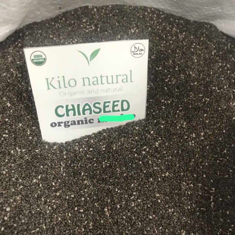 

ORGANIC BLACK CHIA SEED 5 KG / Chiaseed 5 KG