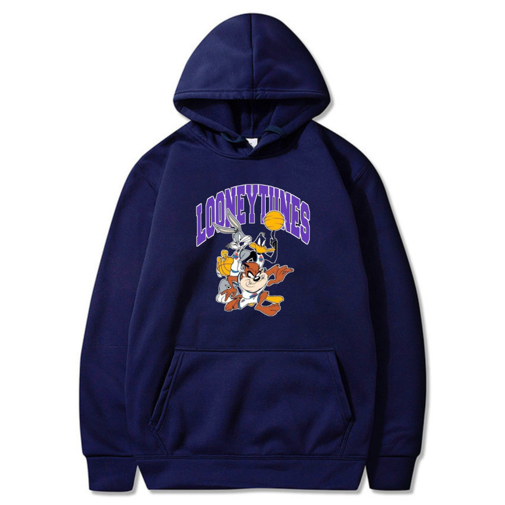 Jaket Hoodie Looneytunes Sablon / Sweater Looneytunes Pria &amp; Wanita / Hoodie Pria